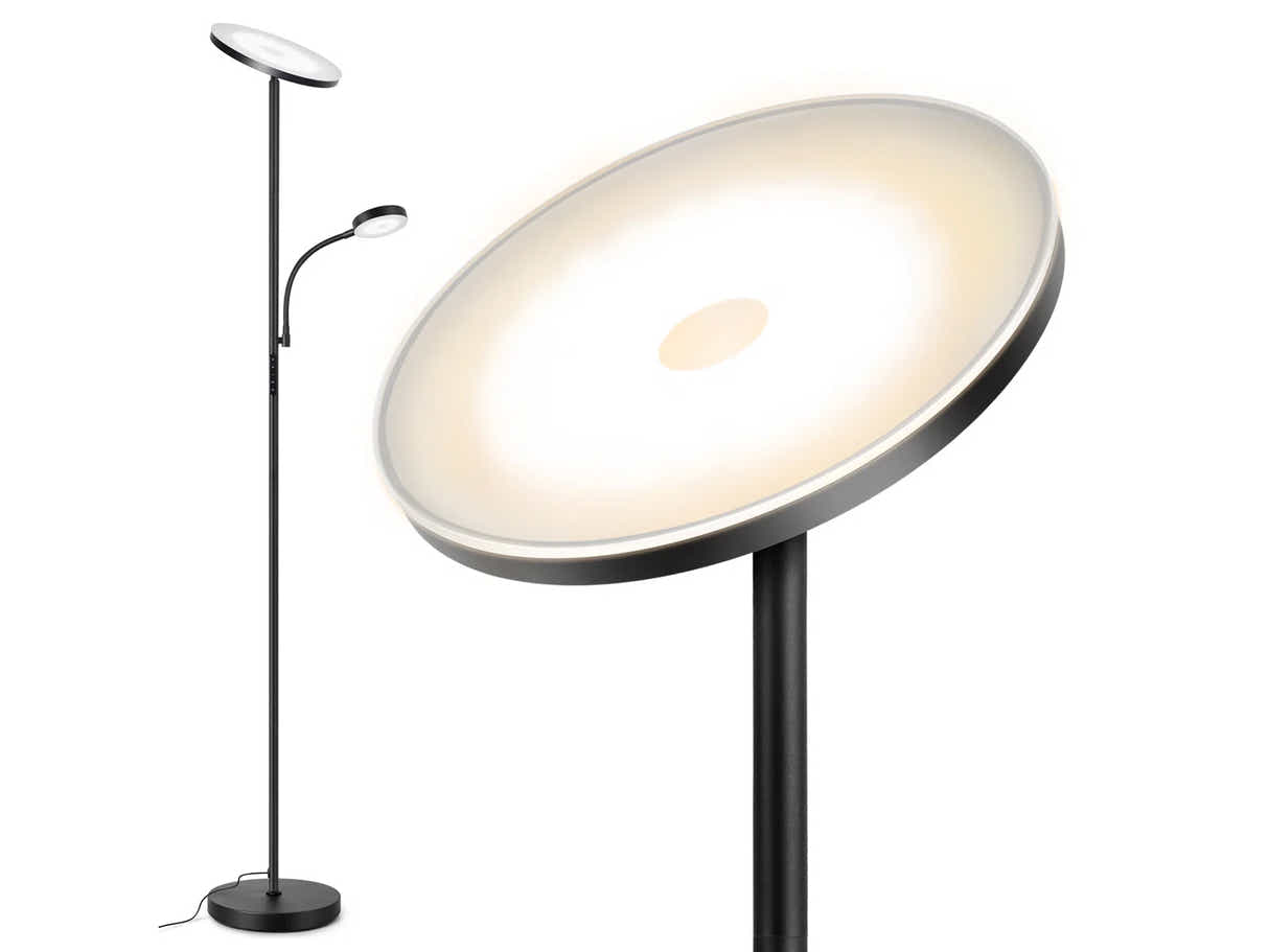 Syskon LED Uplighter Reading Lamp