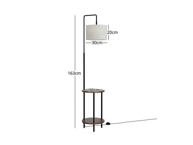 Magasin Floor Lamp Black