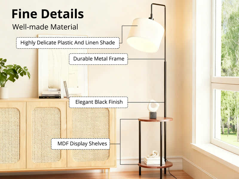 Magasin Floor Lamp Black