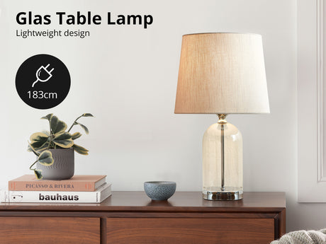 Glas Table Lamp Clear