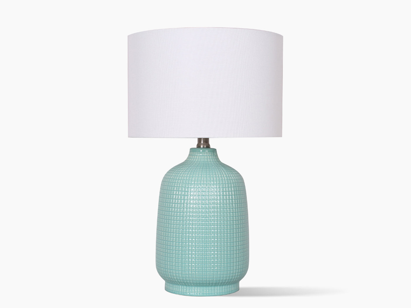 Keramisk Table Lamp Blue