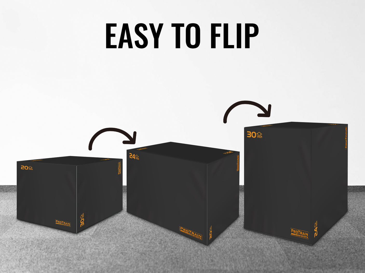 3 in 1 Foam Plyometric Box