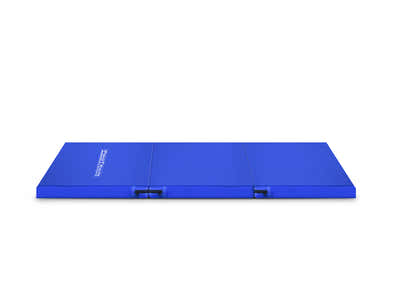 Folding Exercise Mat - Blue