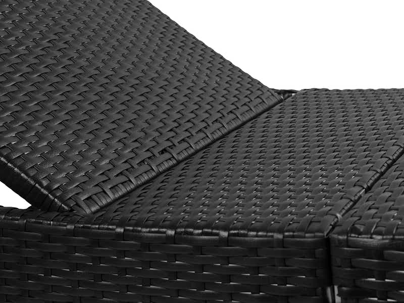 Outdoor Sun Lounger with Aluminium Frame