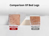 New Chico Triple Bunk Bed - White + Bon10 Single & Bon 21 Double Mattresses