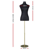 Female Mannequin Dummy Model Dressmaker Clothes Display Torso Tailor Black