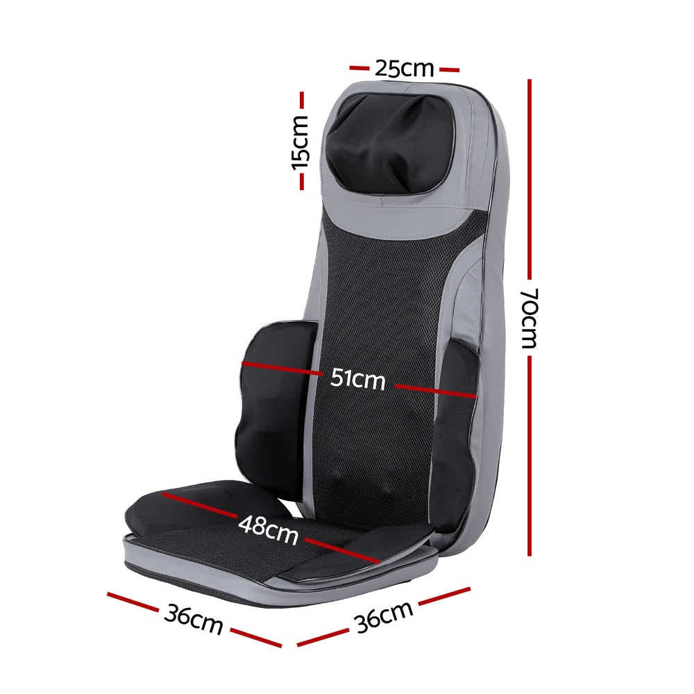 DS NA Livemor 8-nodes Full Back Massage Cushion Heating Massage Seats