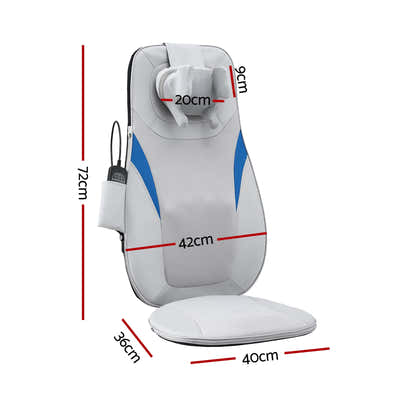 DS NA Livemor Full Back Massage Cushion 3D Kneading Heating Massage Seats