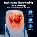 DS NA Livemor Full Back Massage Cushion 3D Kneading Heating Massage Seats