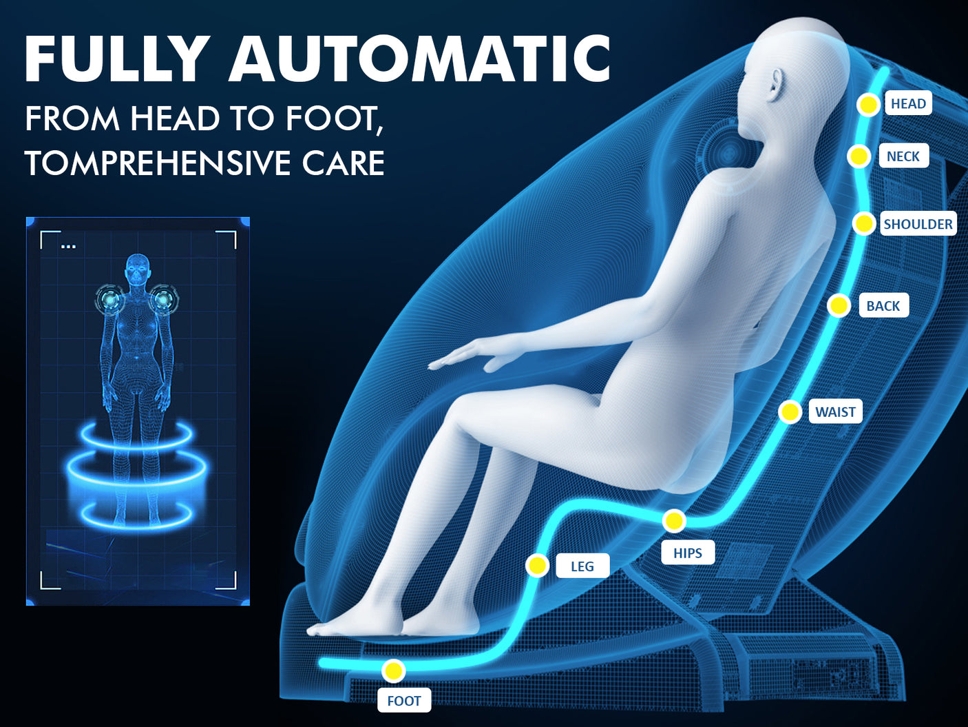 DS Full Body massage Chair 2B