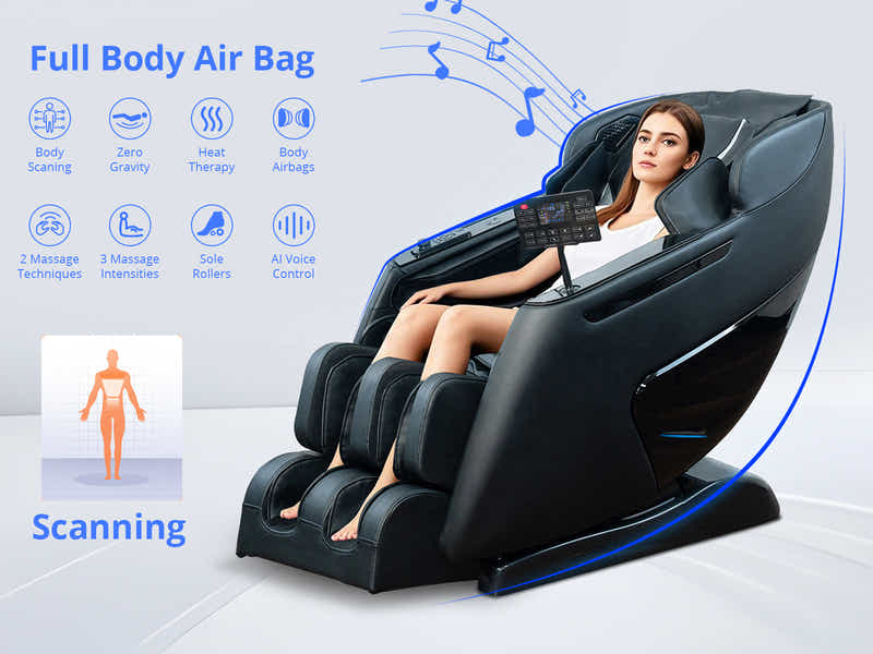 Massage Chair Black