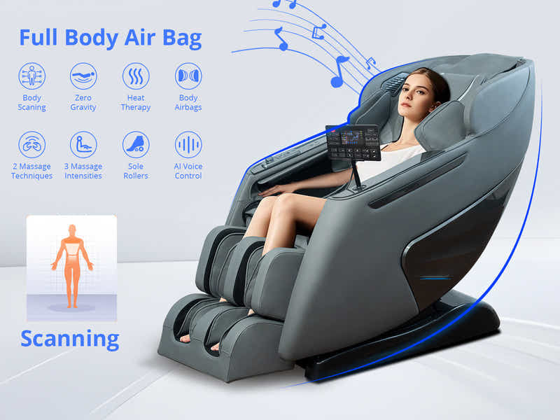 Massage Chair Gmsl1 Grey