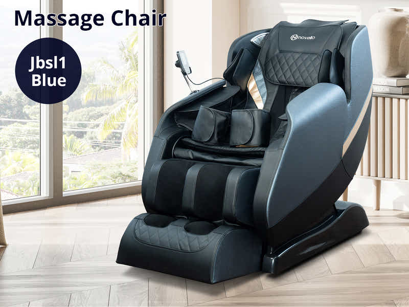 Massage Chair with Touch Screen JBSL1 - Blue
