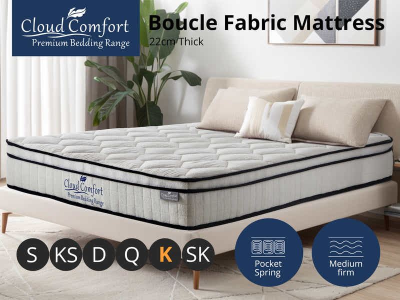 Boucle22 Mattress - King
