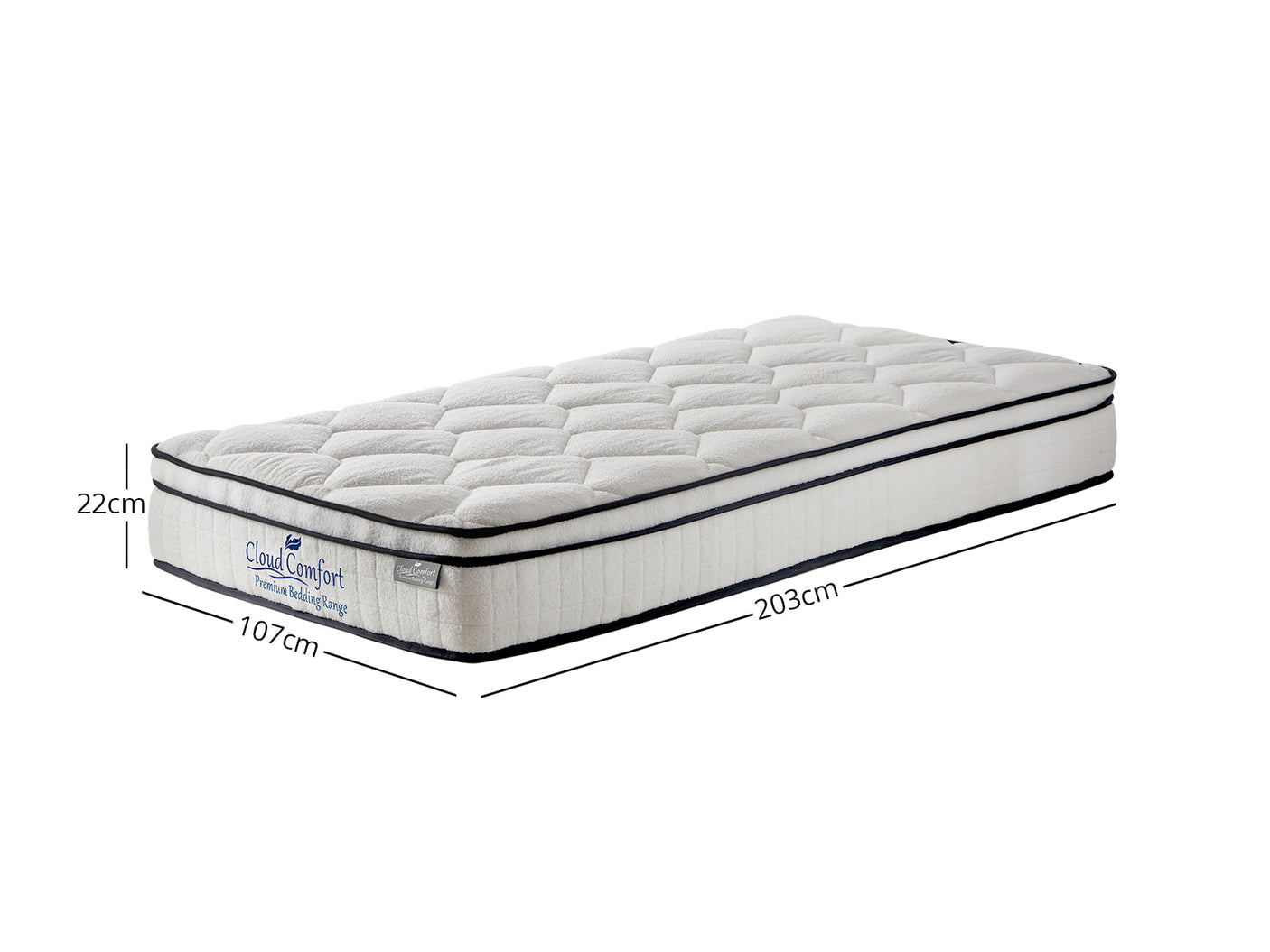 DS Boucle 22 Mattress King Single