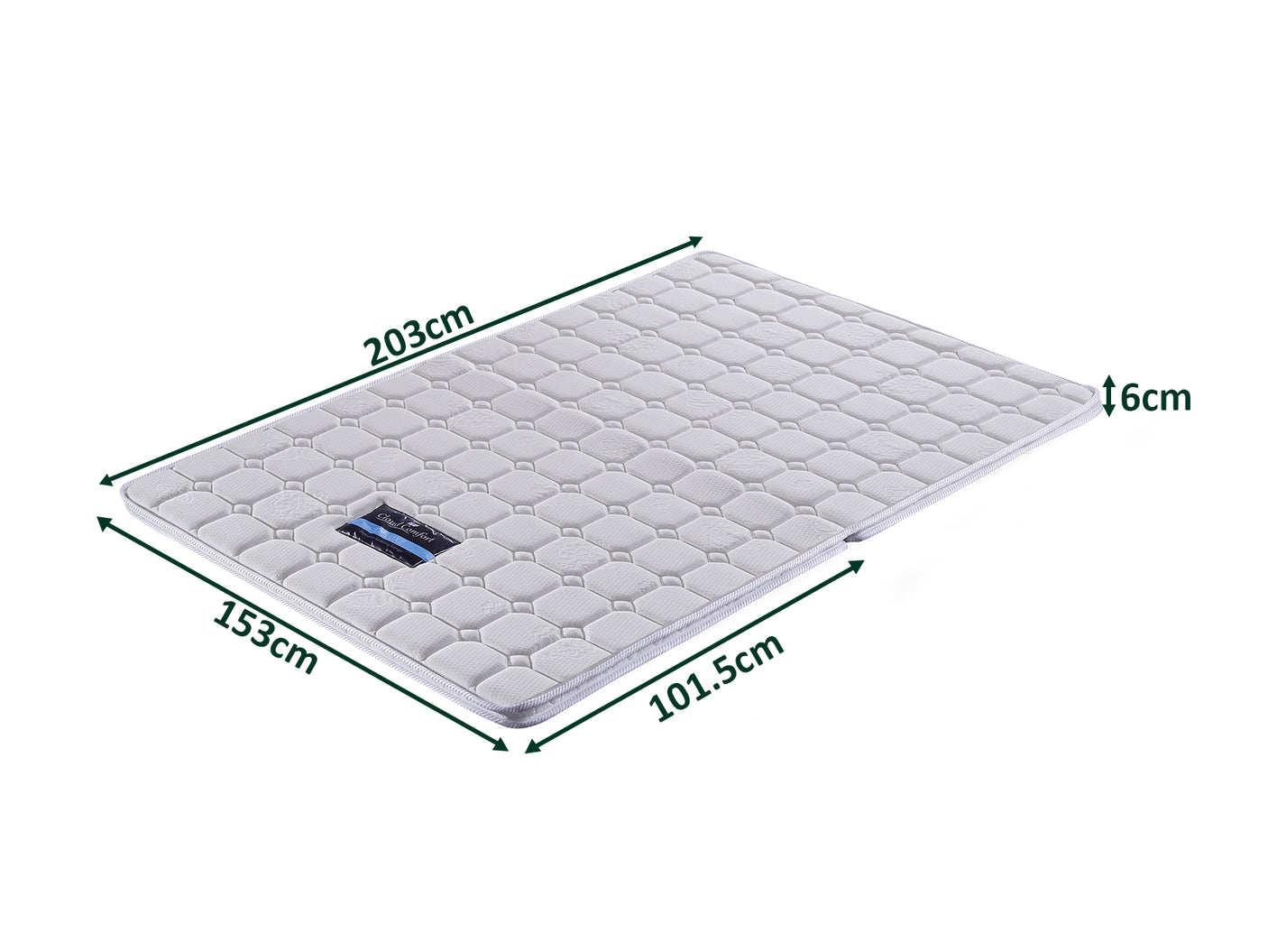 Cocoa Fibre Folding Mattress 6cm QUEEN
