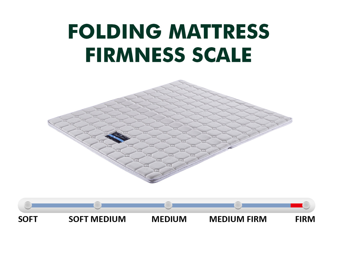 Cocoa Fibre Folding Mattress 6cm QUEEN