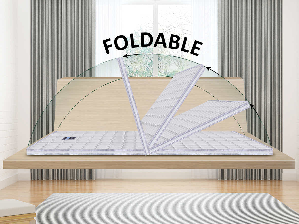 Cocoa Fibre Folding Mattress - Super King
