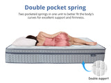 Euro top mattress DOU36 Super King