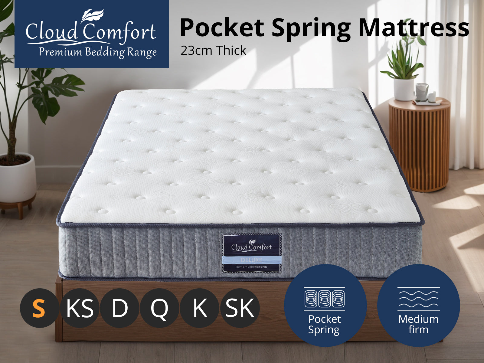 DS FIRM23 Mattress - Single