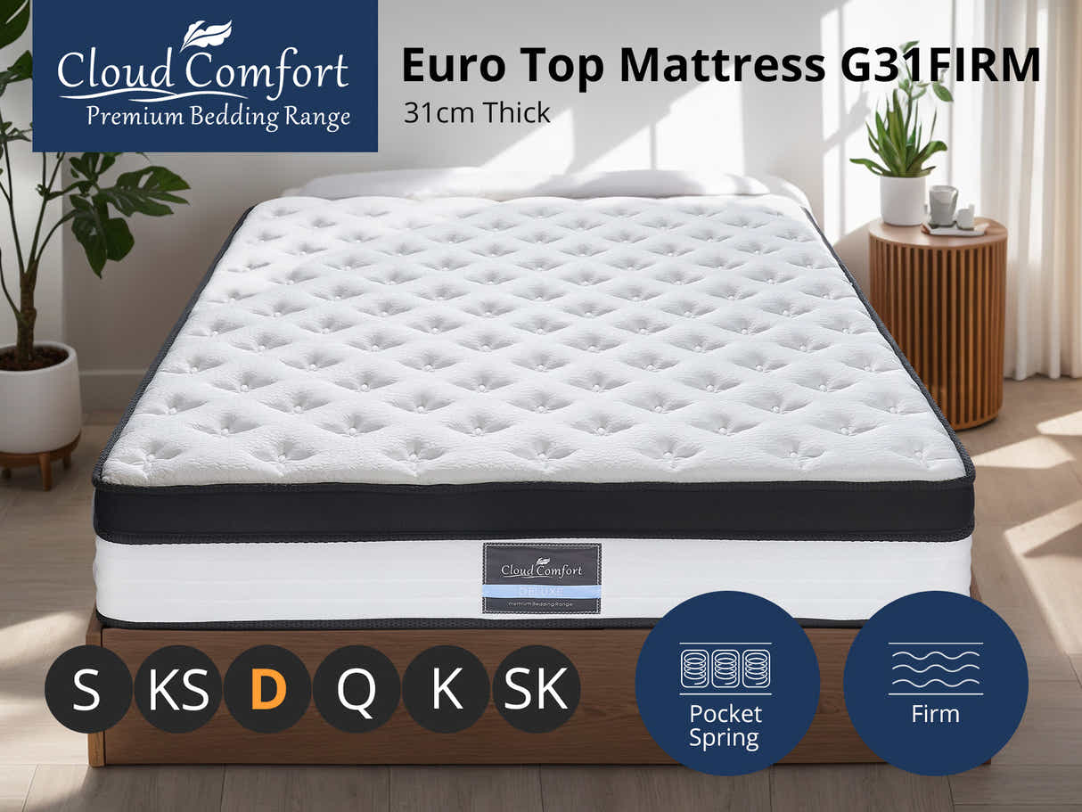 DS Euro Top Mattress G31FIRM Double