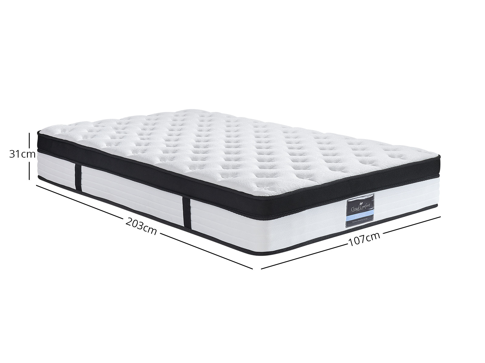 DS Euro Top Mattress G31 - King Single