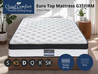 DS Euro Top Mattress G31FIRM  King Single