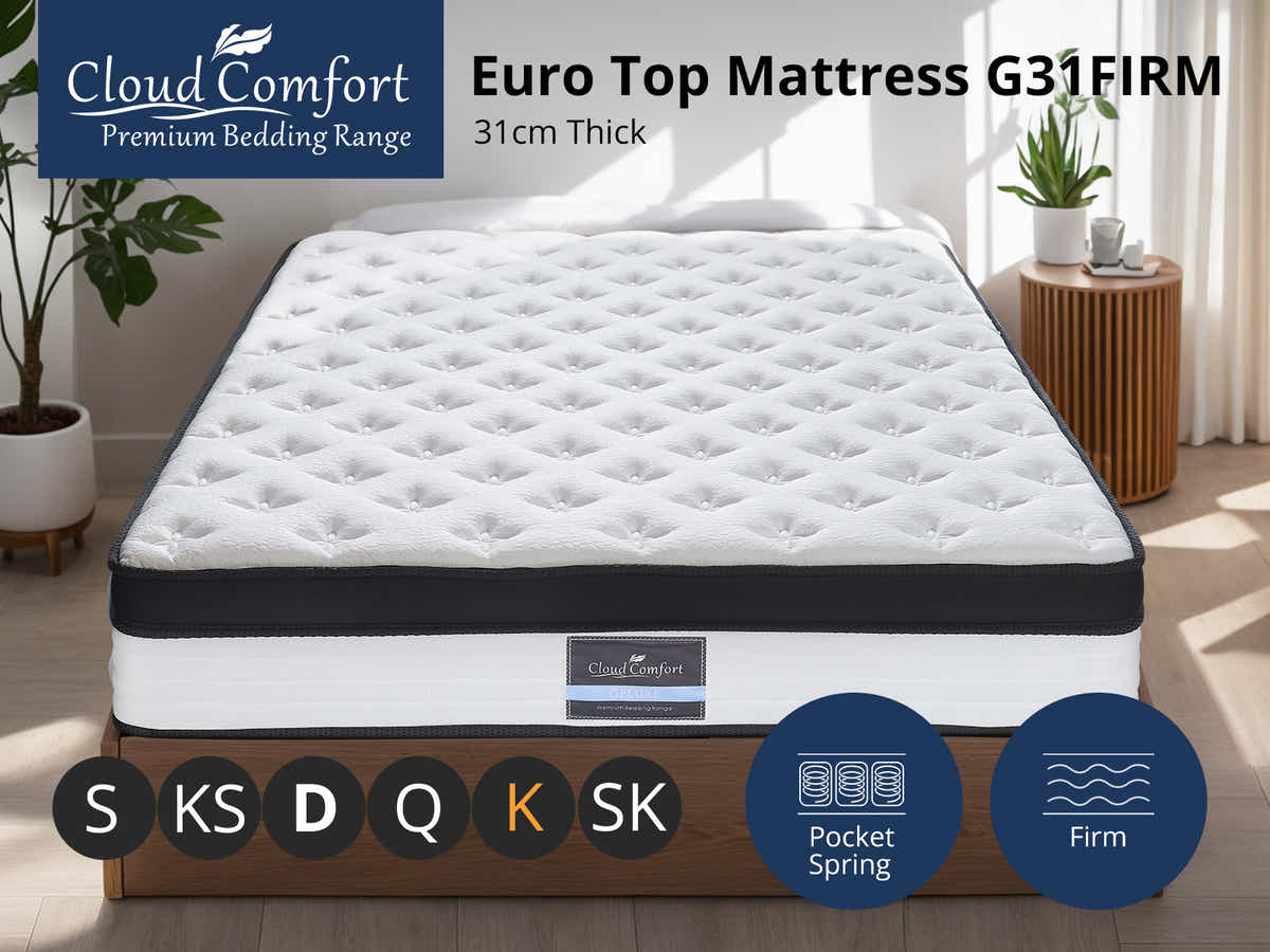 DS Euro Top Mattress FIRMG31 - NZ King