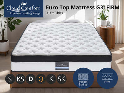 DS Euro Top Mattress G31FIRM Queen