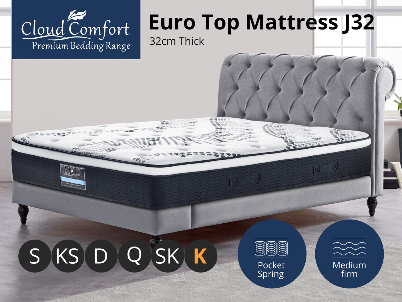 Euro Top Mattress King