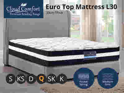 Euro Top Mattress L30 - Queen