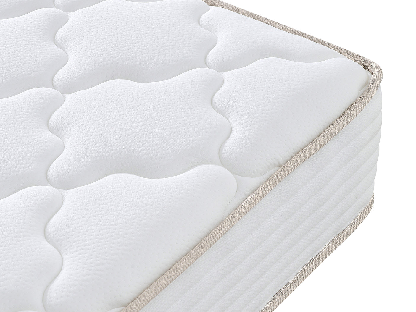 Euro Top Mattress PIL20 with Pillows - Queen