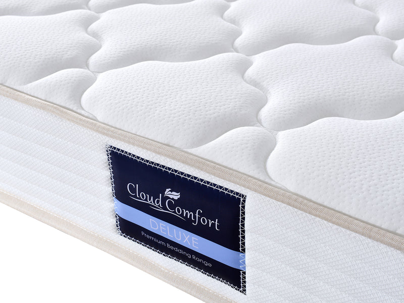Euro Top Mattress PIL20 with Pillows - Queen
