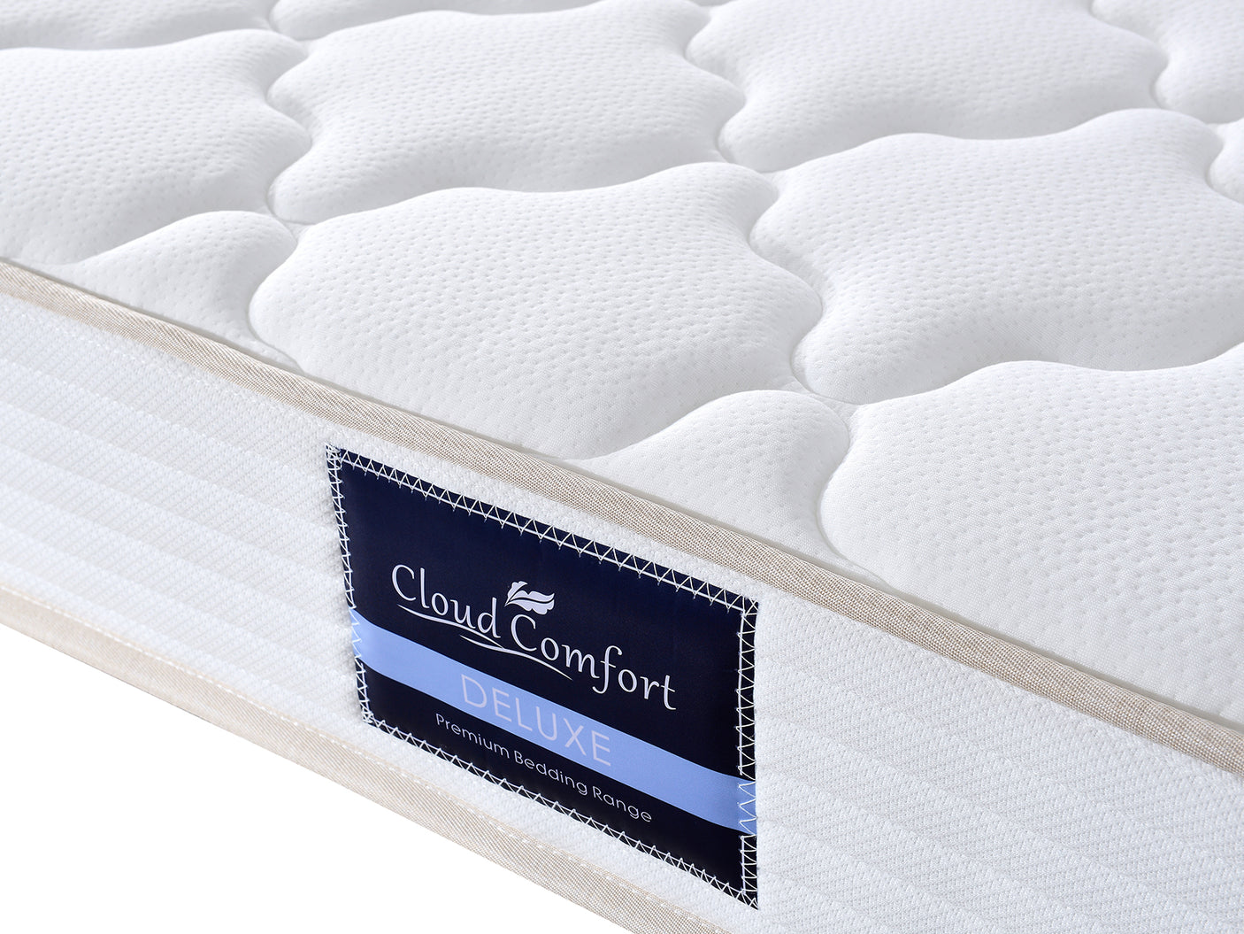Euro Top Mattress PIL20 with Pillows - Queen
