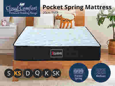 Xclusive Pocket Spring Mattress X20 King Single