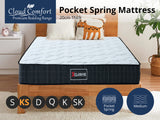 Xclusive Pocket Spring Mattress X20 Double