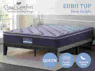 Euro Top Mattress B34 - Queen