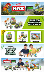 ZURU DINO ADVENTURE S1 Egg Capsule 310-BRICK