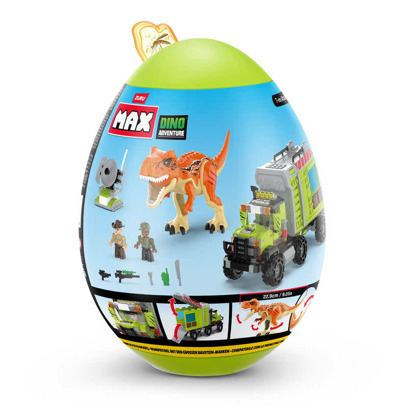ZURU Dino Adventure S1 Egg Capsule 310-Brick