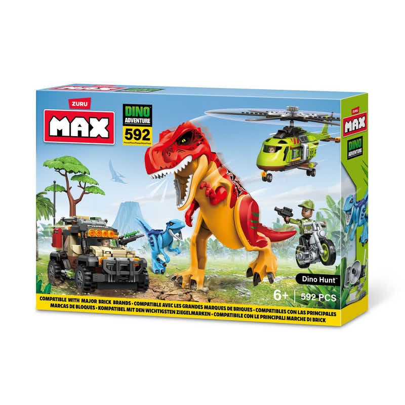 ZURU Max Dino Adventure S1 Color Box