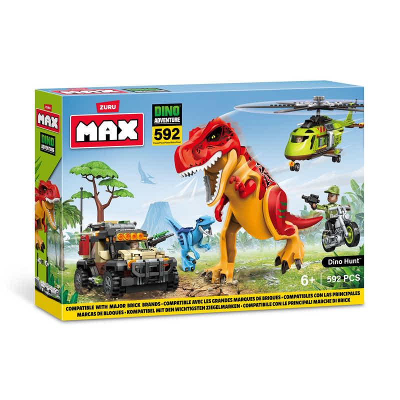 ZURU Max Dino Adventure S1 Color Box
