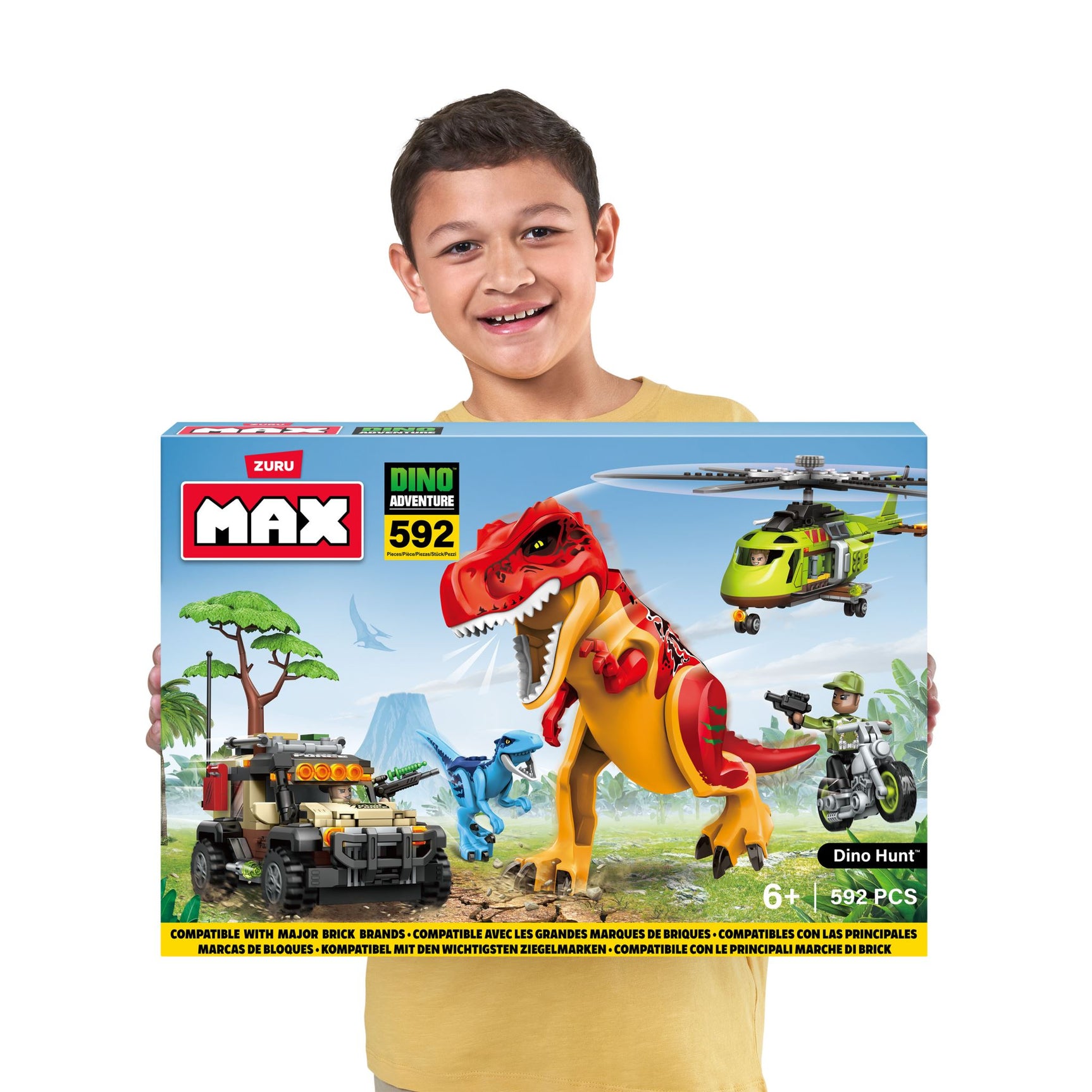 ZURU Max Dino Adventure S1 Color Box