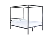 Canopy Queen Size Bed Frame - Black