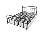 Darcy Double Bed Frame - Metal Black