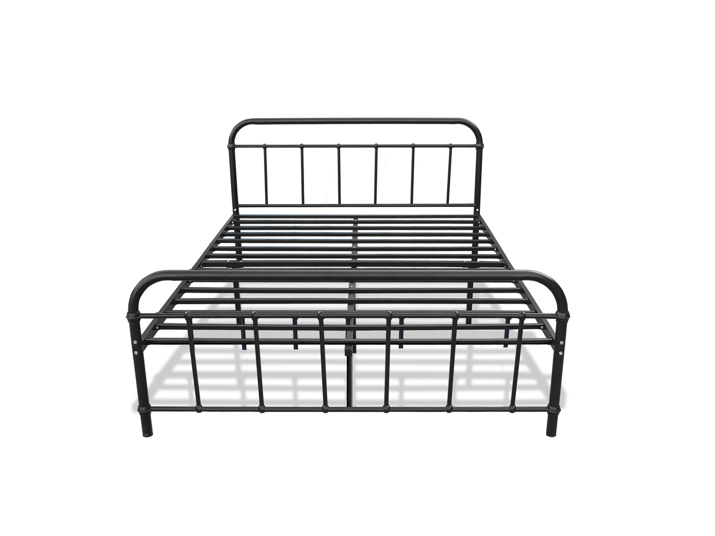 Darcy Double Bed Frame - Metal Black