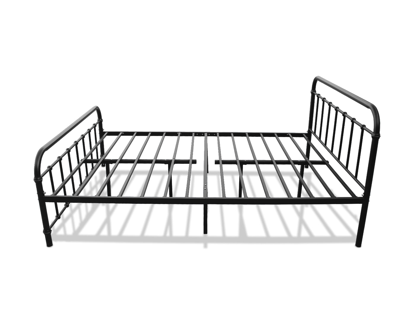 Darcy Queen Bed Frame- Metal Black
