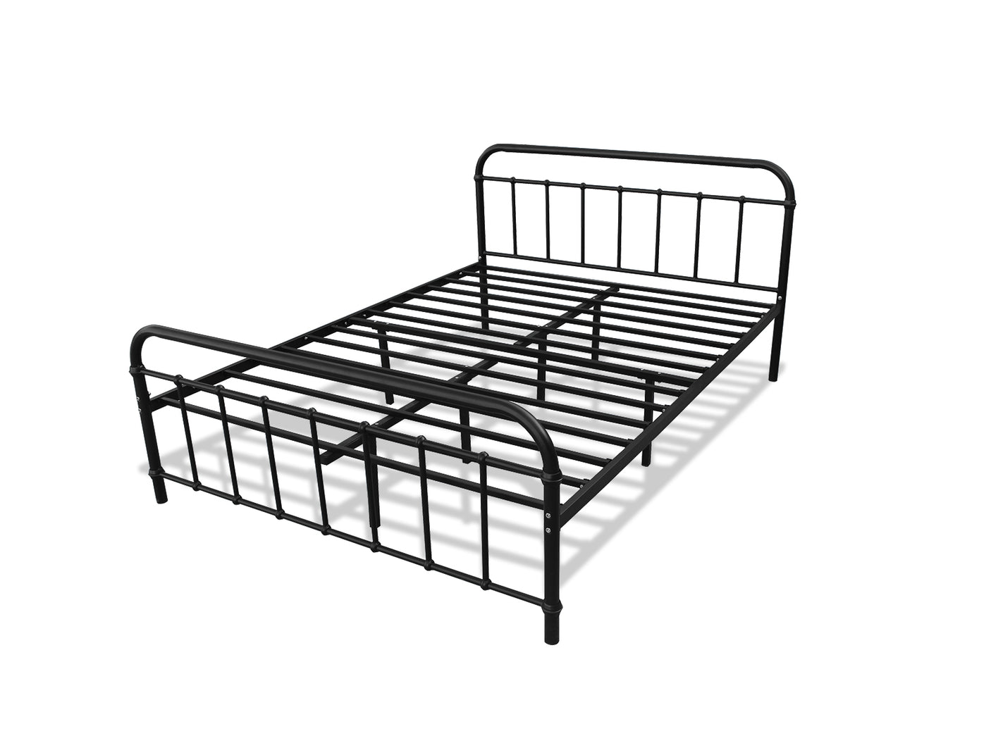 Darcy Queen Bed Frame- Metal Black
