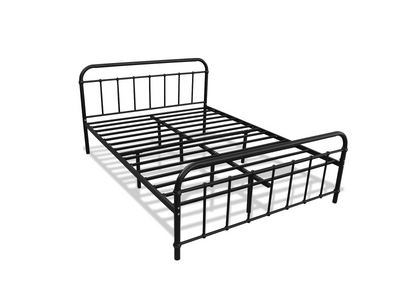 Darcy Metal Bed Frame Black - Queen