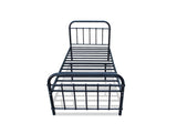 Darcy Single Bed Frame - Metal Black