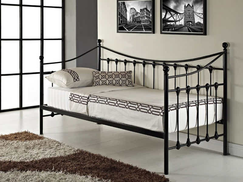 Sierra Metal Day Bed - Black